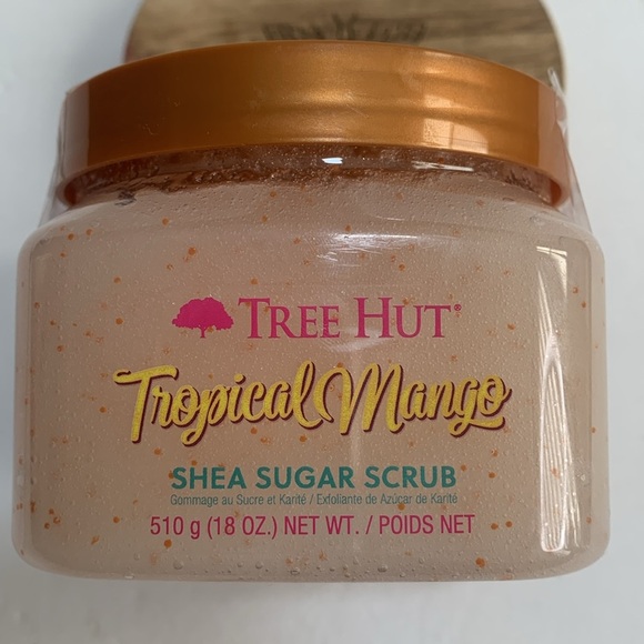 Tree Hut TROPICAL MANGO Shea Sugar Body Scrub 18 oz New - Picture 4 of 4